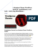 Tutorial Cara Membuat Theme WordPress Sendiri - Full Tutorial