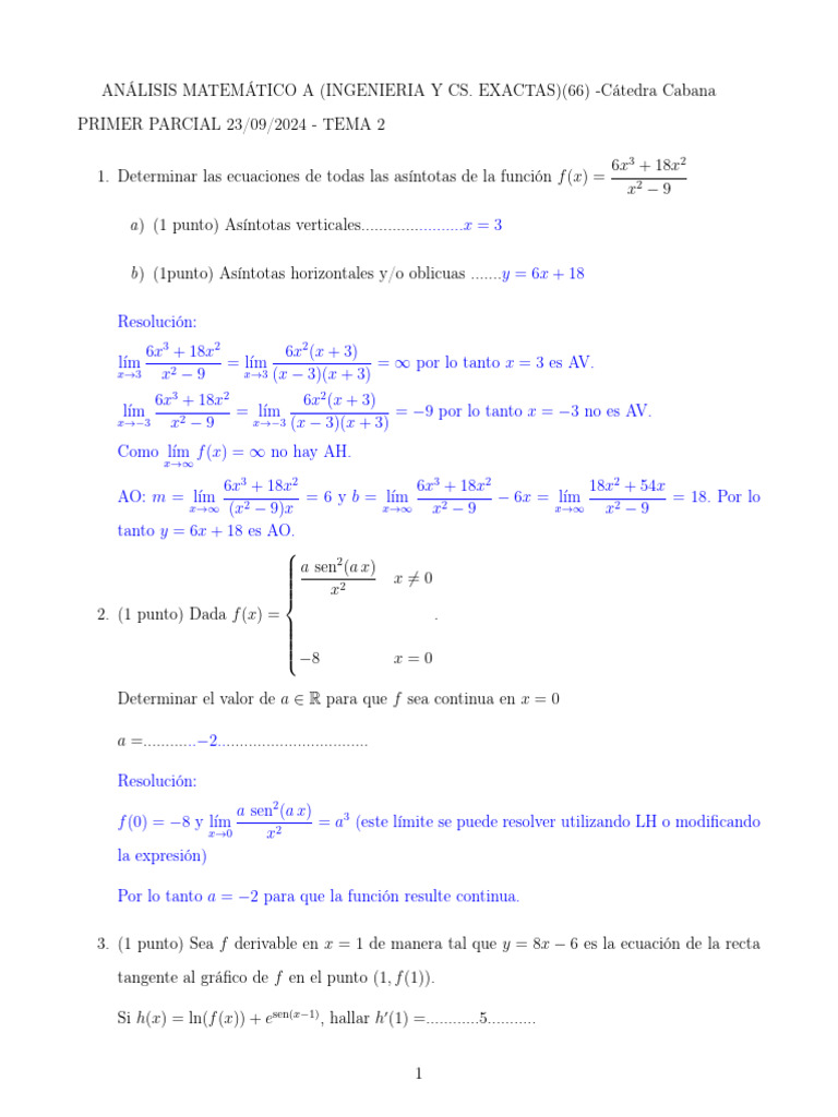 Respuestas 2024 2C 1P Tema 2 | PDF