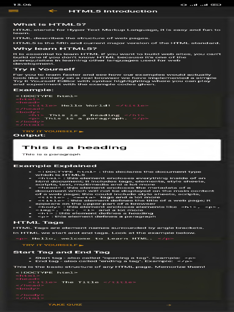 Perkenalan HTML (Basic) (OCR) | PDF