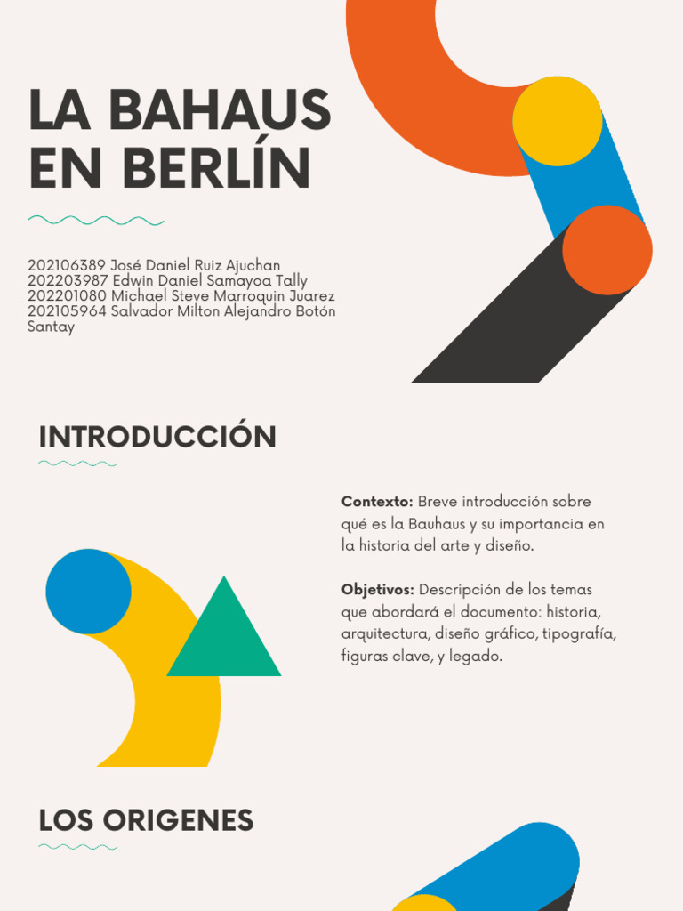 La Bahaus en Berlín | PDF