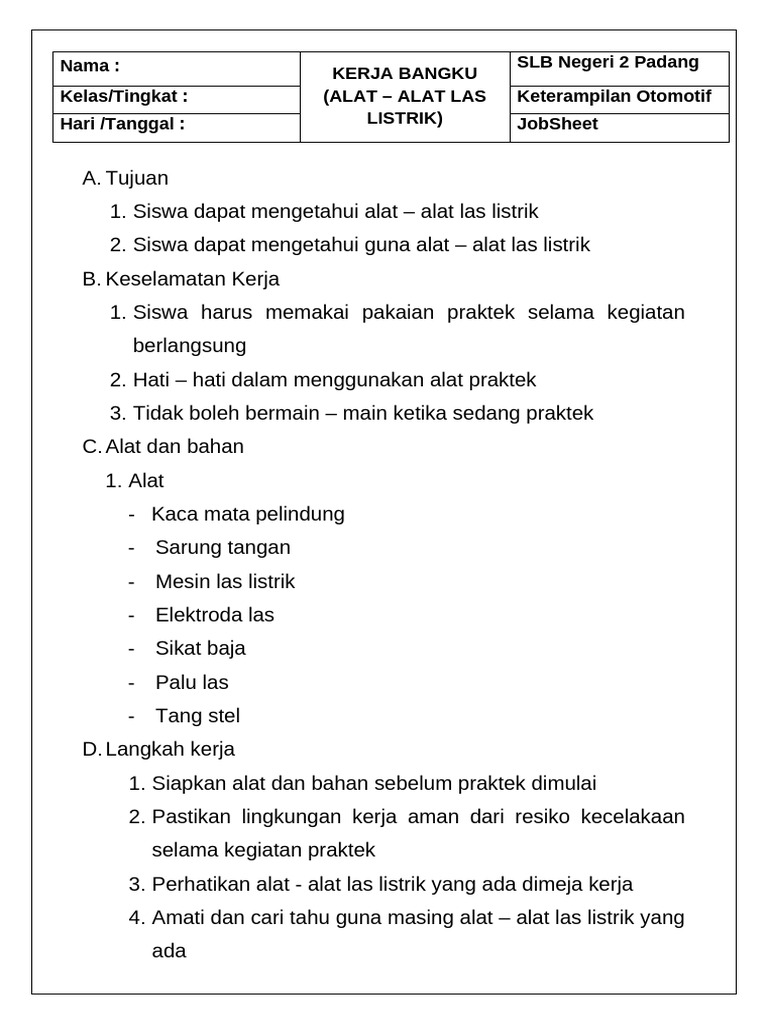 Jobsheet 4 | PDF