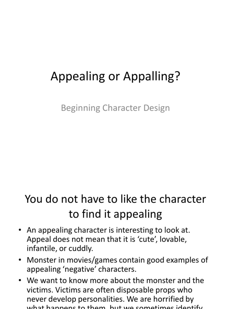 Character Design | PDF