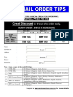Mail Order Form 2012