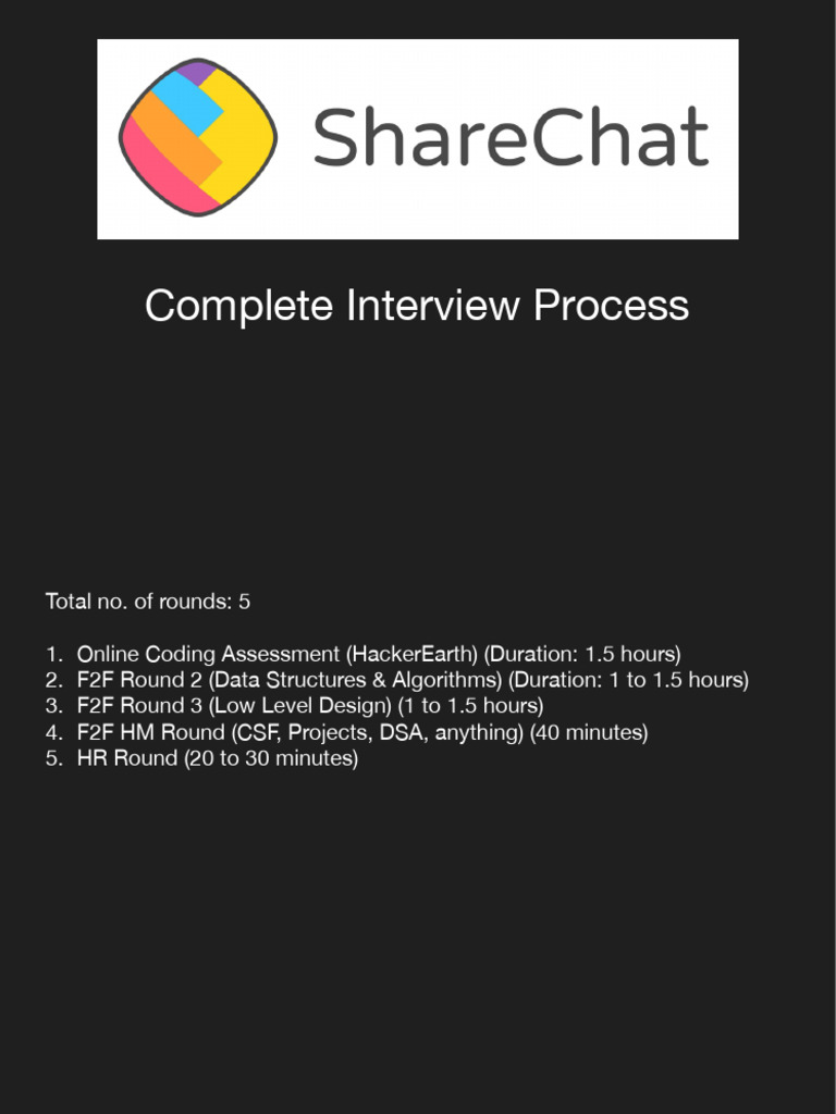 Share Chat Process | PDF