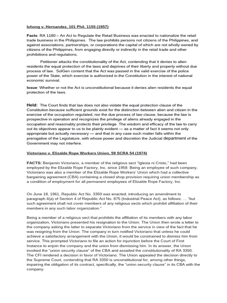 Equal Protection | PDF