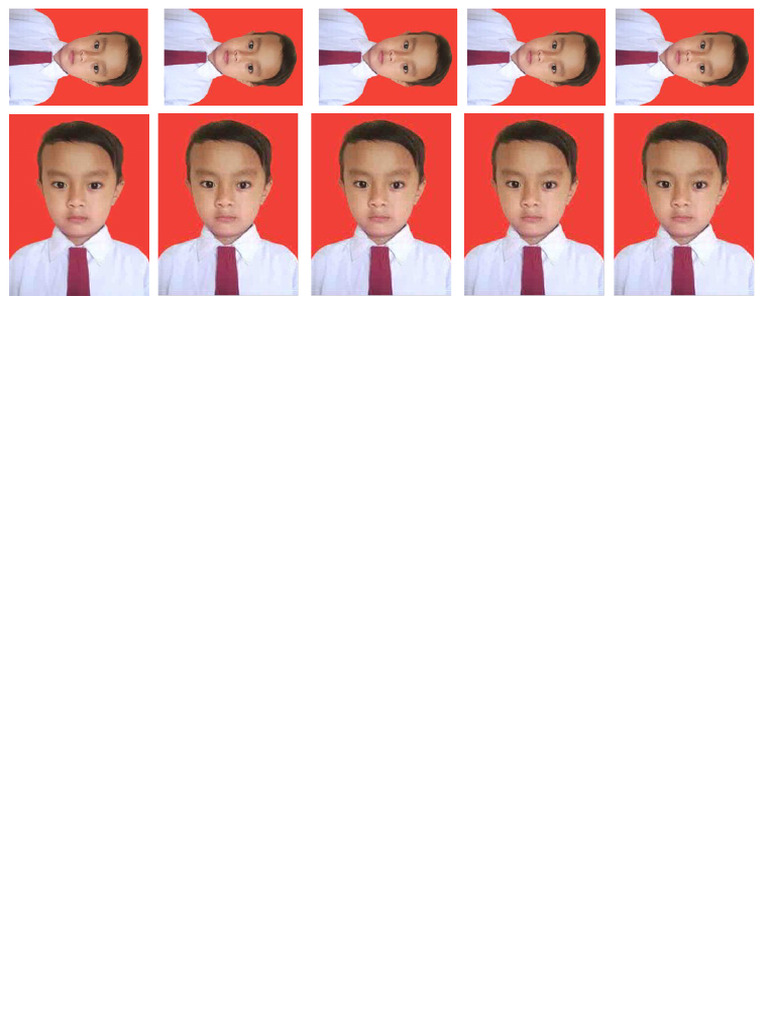 Pas Photo Anak SD | PDF