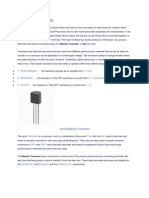 Bipolar Transistor Basics