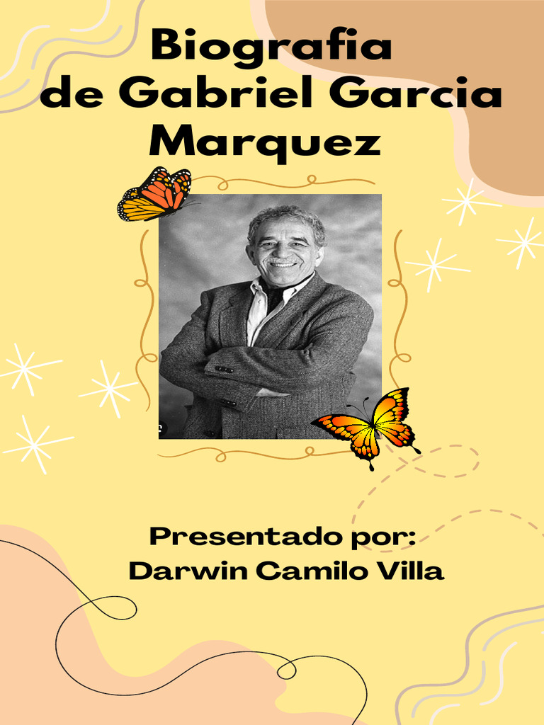 Biografia Gabriel Garcia Marquez 20241001 113717 0000 | PDF