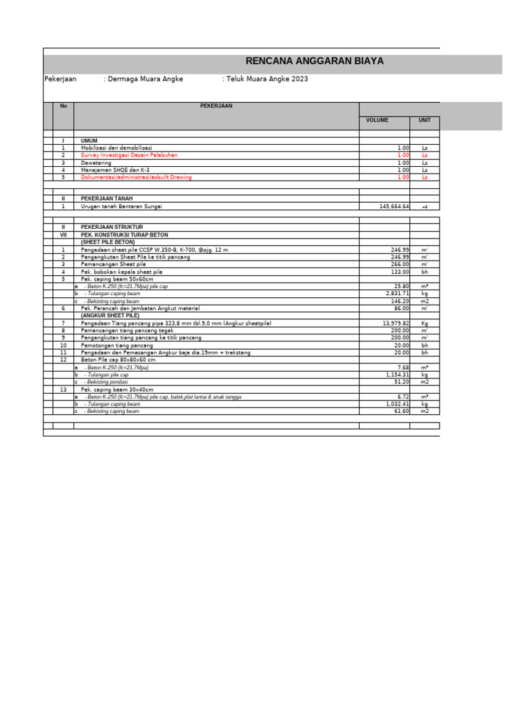 RAB-Kasaran-Sheet-Pile - SDA | PDF