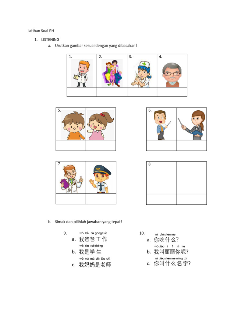 Mandarin Grade 4 | PDF