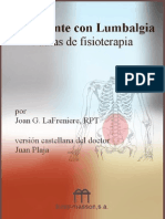 El Paciente Con Lumbalgia Por J. LaFreniere