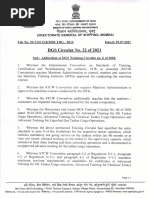 DGS Training Circulars Overview 2024 | PDF