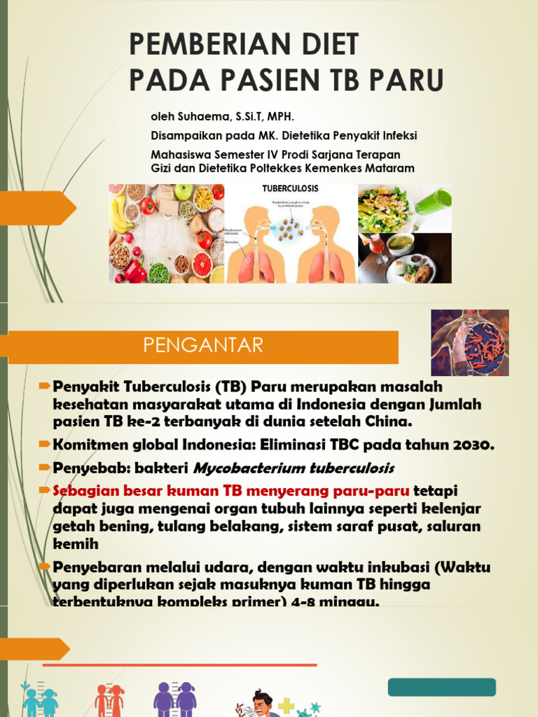 Diet Pada TB Paru 2023 | PDF