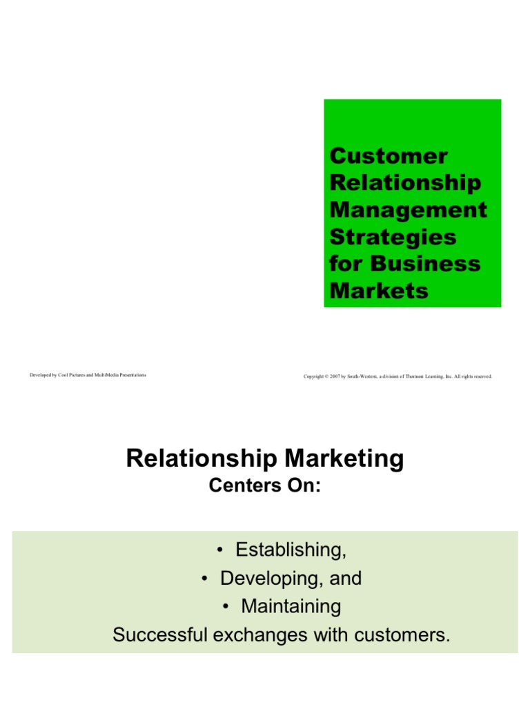 IM 9e PP CH04 | PDF | Strategic Management | Customer Relationship ...