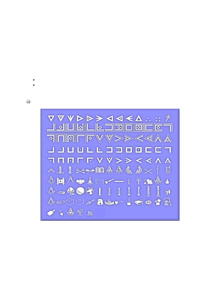 Alphabet Maconnique PDF — free download