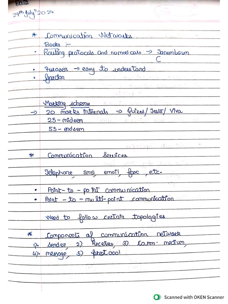 CN Notes | PDF