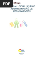 MANUAL DE DILUIÇÃO DE MEDICAMENTOS