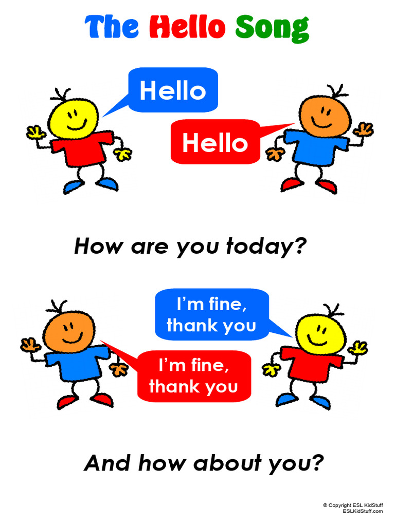 Hello Song | PDF