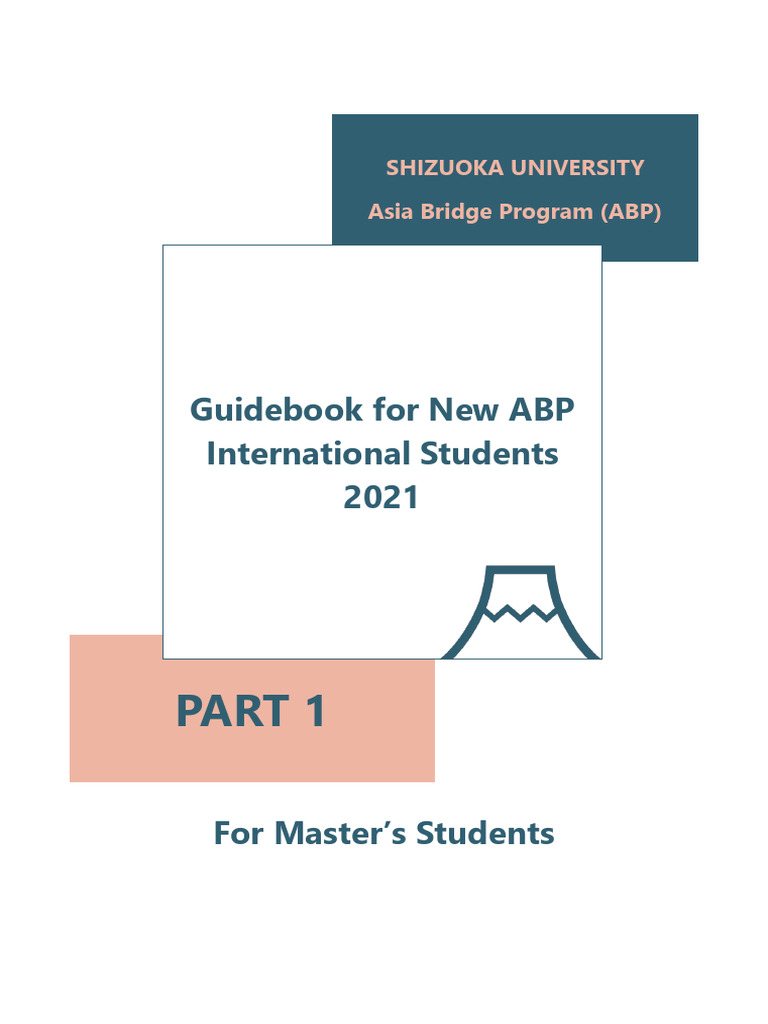 Guide Book For New International Students (AB | PDF