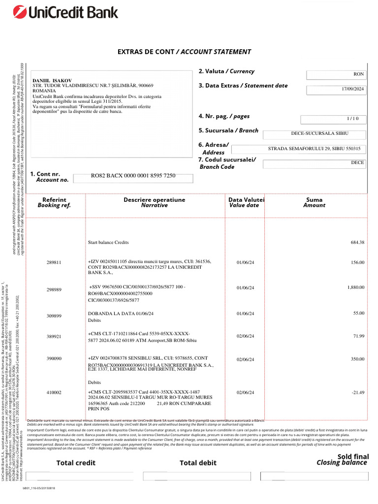 Unicredit PDF | PDF