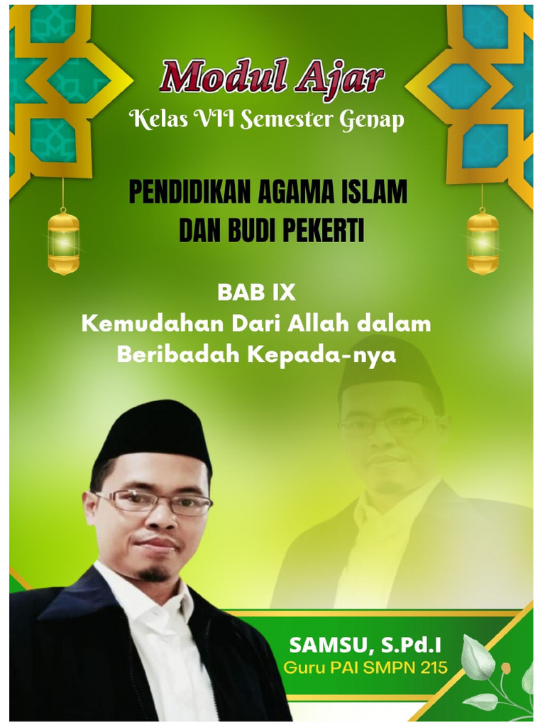 Bab Ix Rukhsah Kemudahan Dari Allah SWT Dalam Beribadah Kepada Nya | PDF