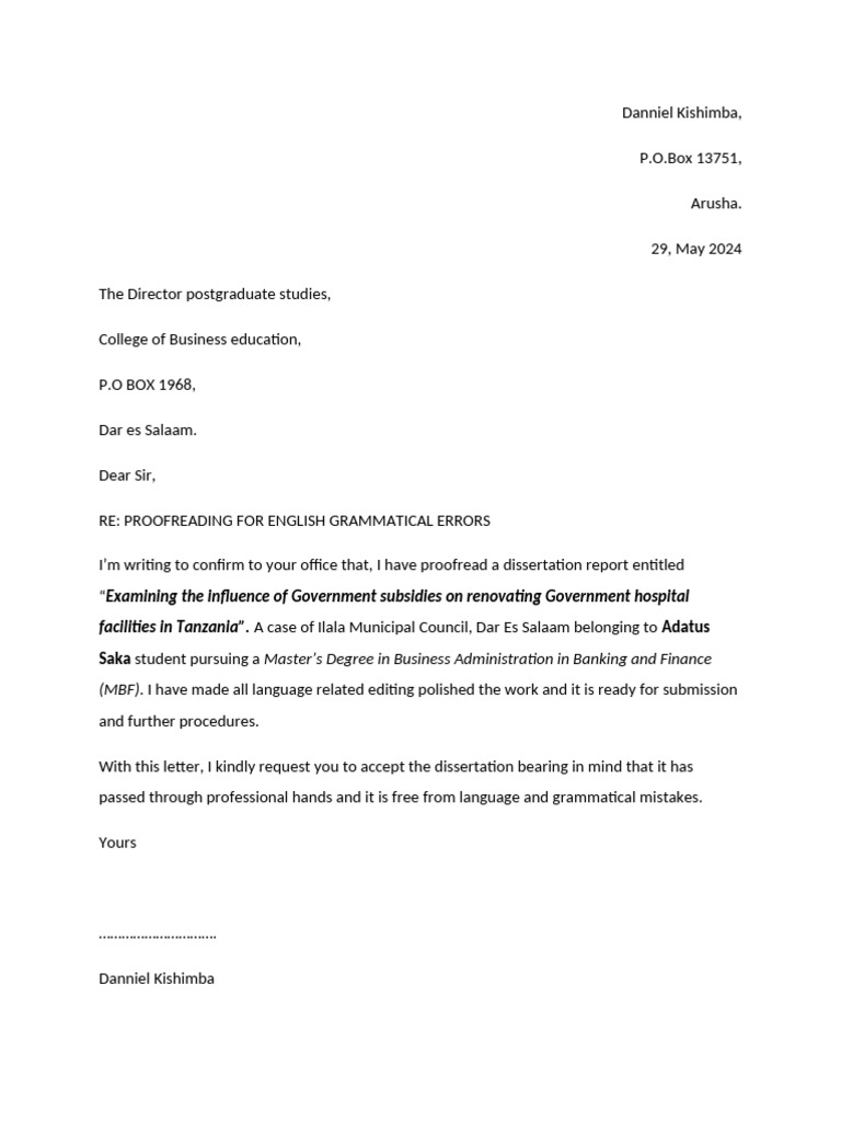 Proof Reading | PDF