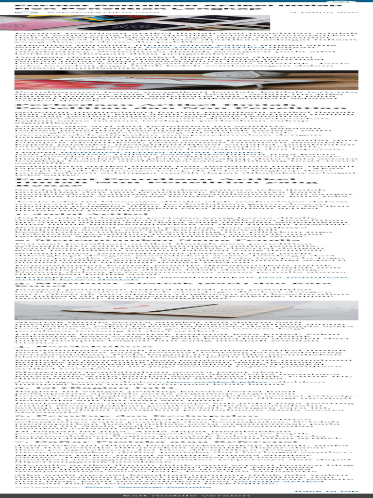 Format Penulisan Artikel Ilmiah Non Penelitian Lengkap | PDF