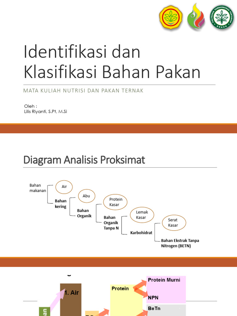 Identifikasi Dan Klasifikasi Bahan Pakan Pdf