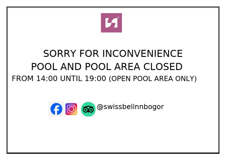 Announcement Closed Pool | PDF