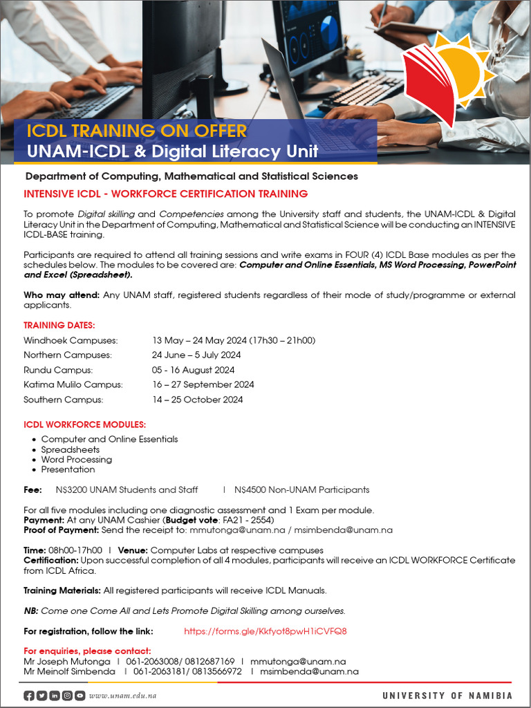 A4 UNAM-ICDL & Digital Literacy Unit 2024 - 240730 - 142333 | PDF