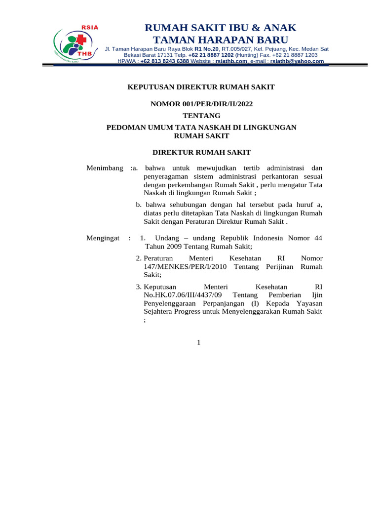Contoh Pedoman Tata Naskah | PDF