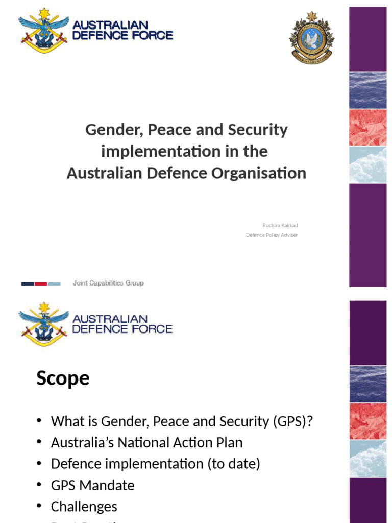 Gender - ADF and Defence | PDF | Australian Defence Force ...