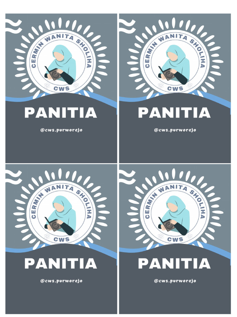 name tag panitia | PDF