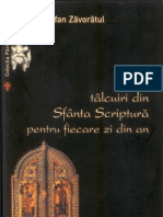 Sfîntul Teofan Zăvorîtul-Tîlcuiri din Sfînta Scriptură pentru fiecare zi din an