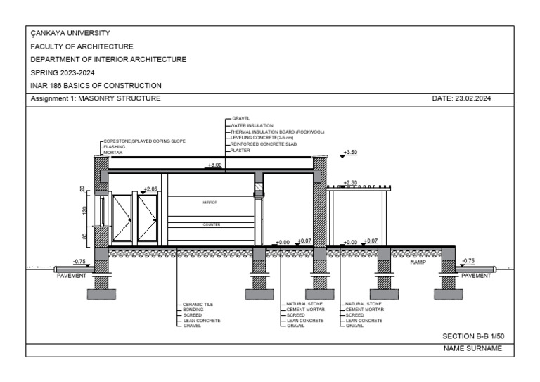 A1 Section B-B | PDF