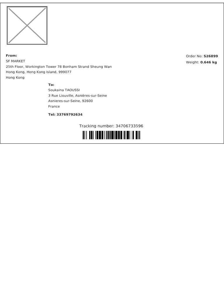 Shippinglabel 26899 | PDF
