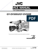 JVC GY-DV500U DV500E Service Training Manual