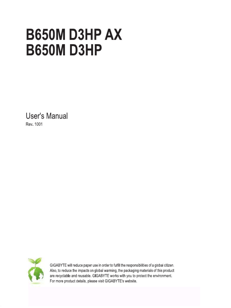 B 650 M | PDF