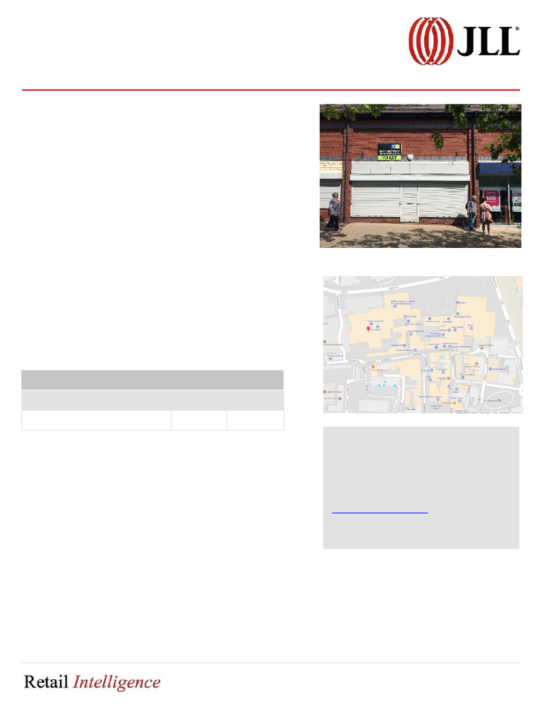 Crewe - Unit 43 Victoria Centre - July17 | PDF