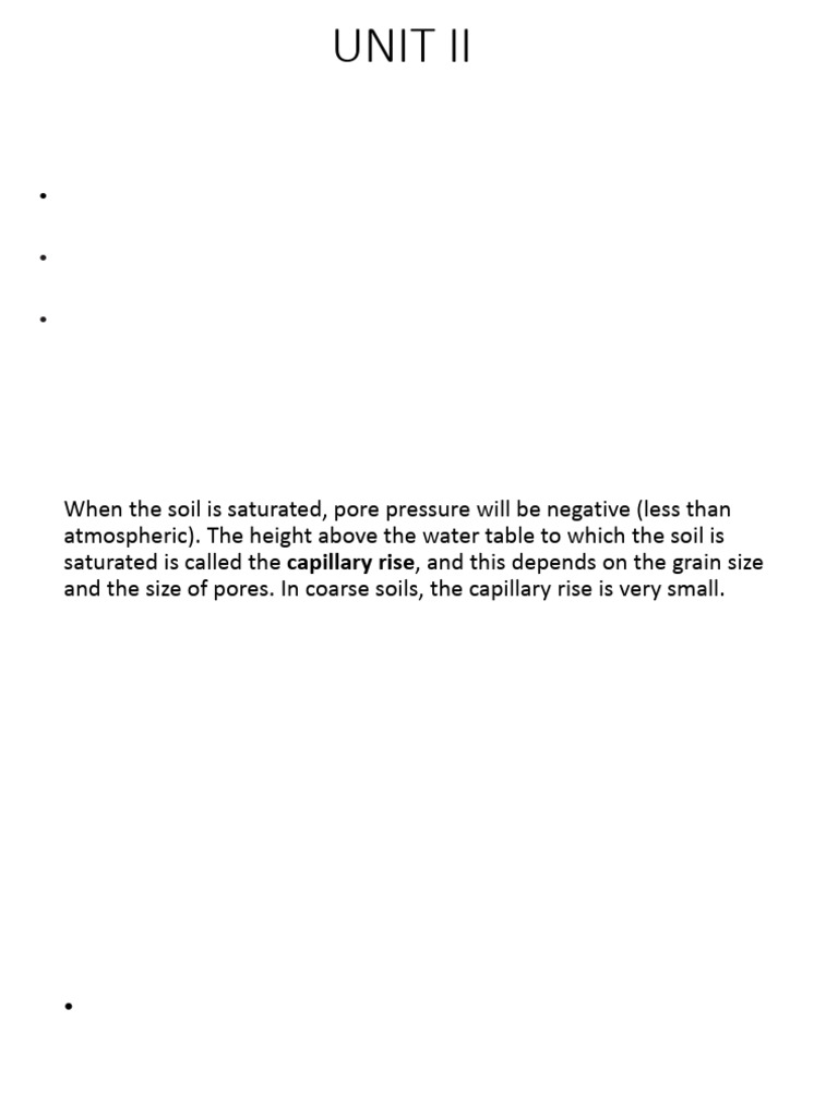 Soil Unit Ii | PDF