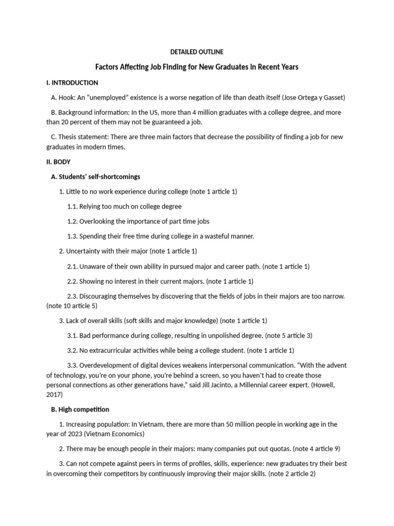 Final Outline | PDF