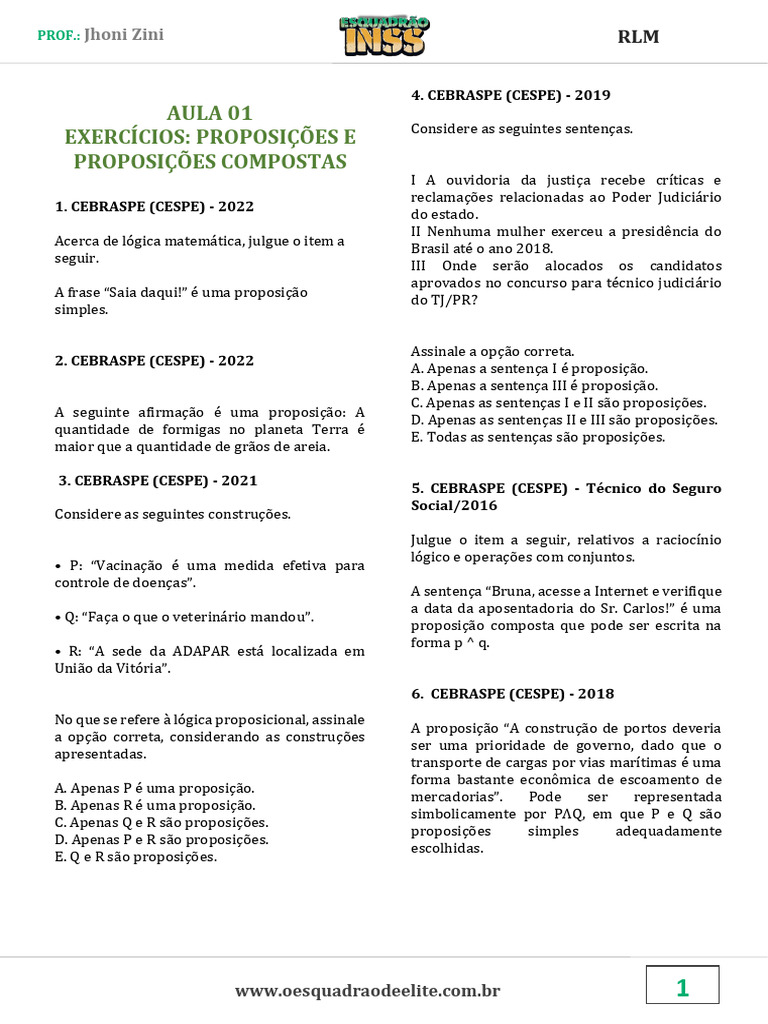 Aula 1 | PDF