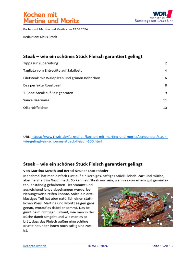 Steak 142 | PDF