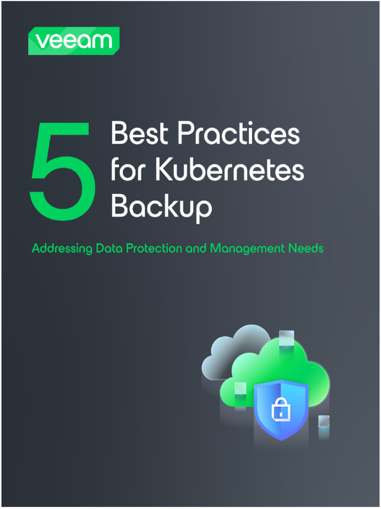 5 Kubernetes Backup Best Practices 1726014449 | PDF