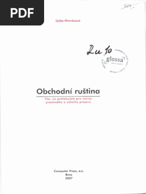 Obchodní Ruština | PDF