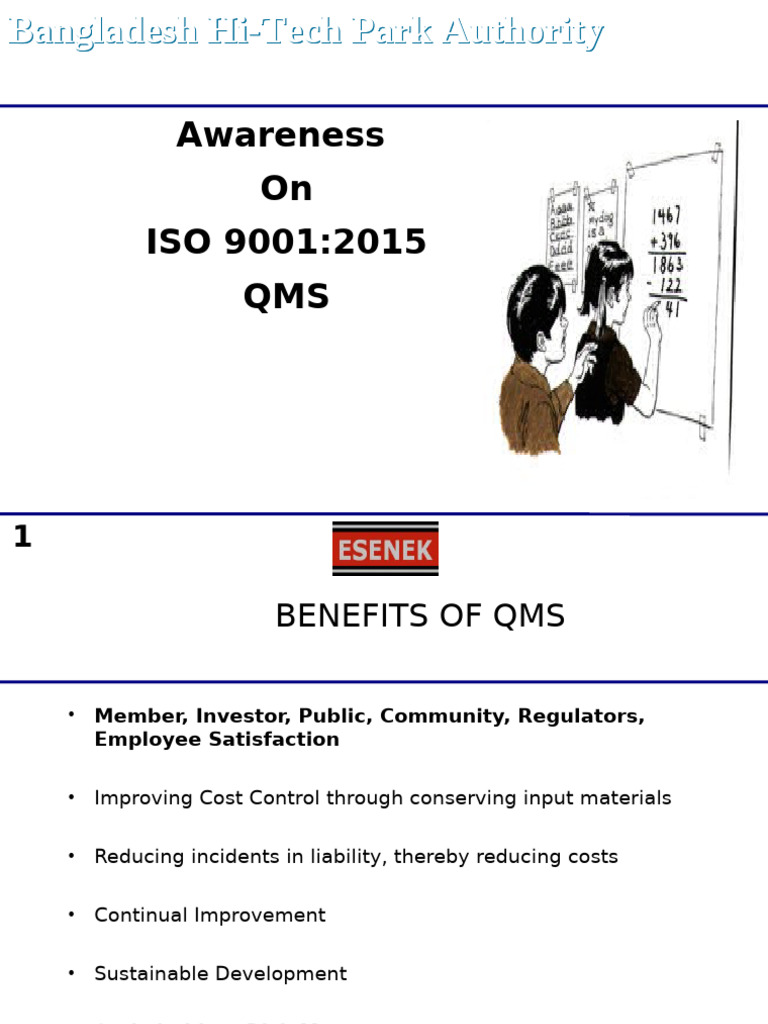 ISO 9001 QMS Training | PDF