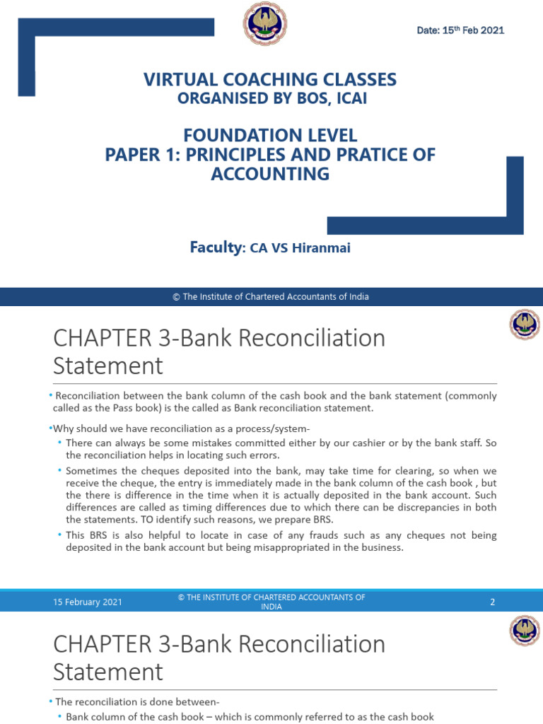 Notes Chapter 3 | PDF