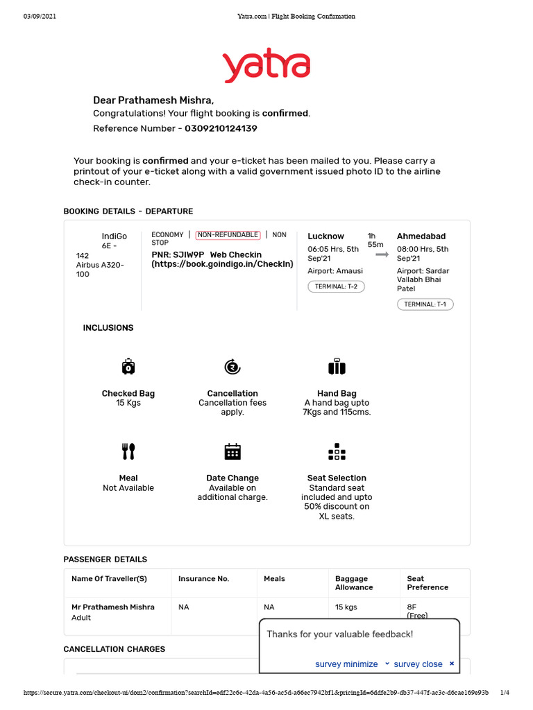 AIRLINE BOOKING REFERENCE VS CONFIRMATION NUMBER visual data 8