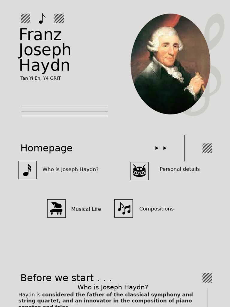 Franz Joseph Haydn | PDF