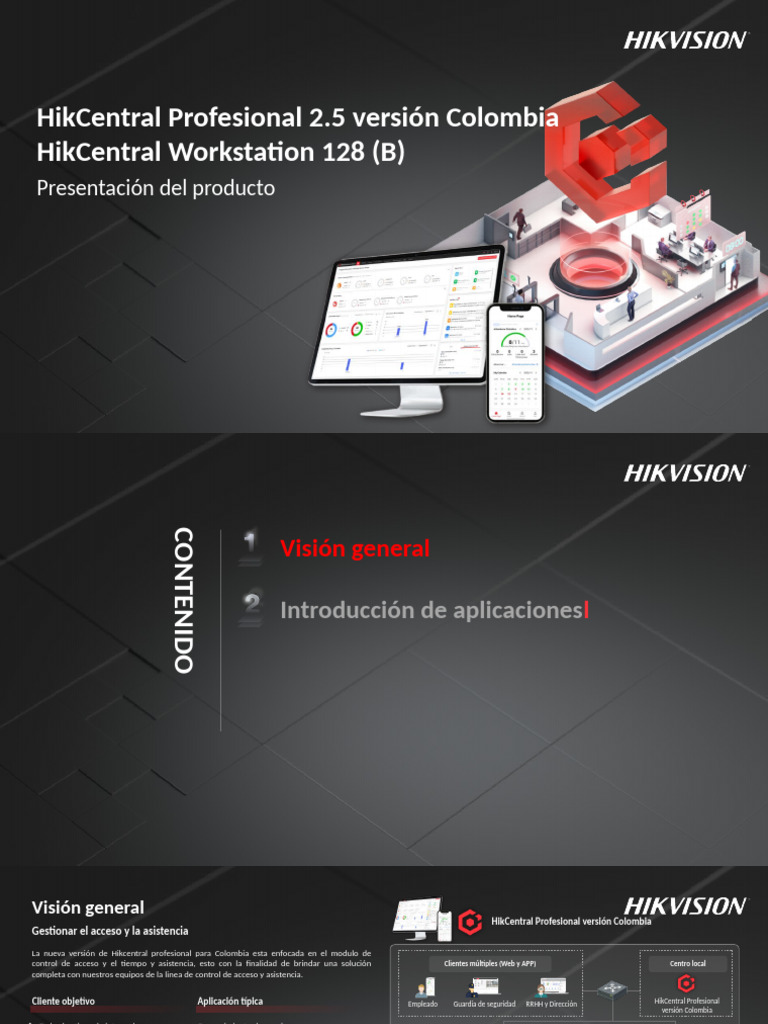 HikCentral Professional 2.5 Version Colombia | PDF